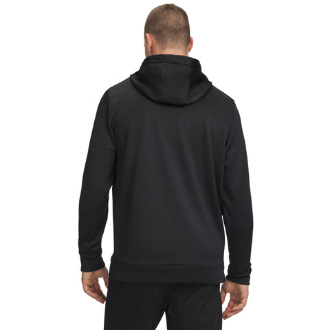 UA Armour Fleece FZ Hoodie Schwarz