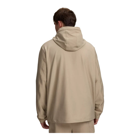 UA Unstoppable Woven Jacket City Khaki | Black