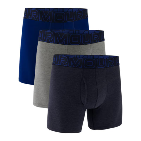 Performance Cotton Solid 6er-Pack in 3er-Einheit Midnight Navy