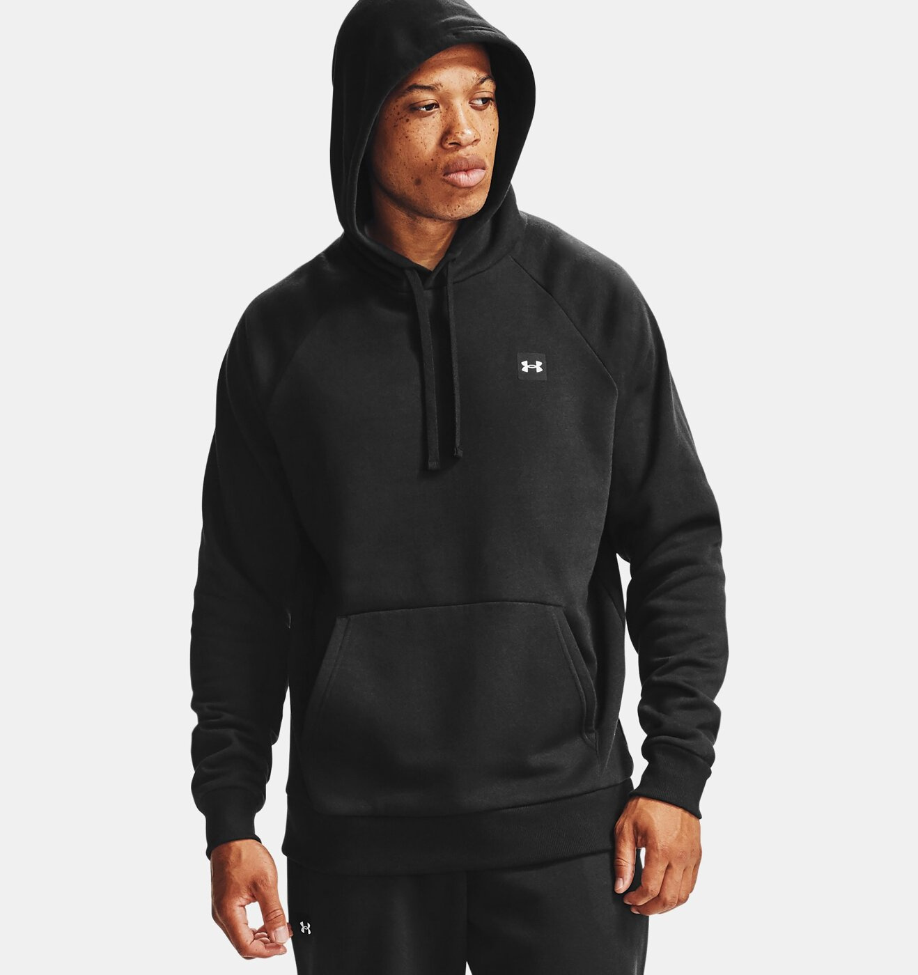 UNDER ARMOUR RIVAL 1357092-001 - Herren Kapuzenpullover - Schwarz