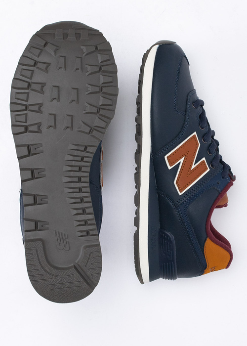 New Balance ML574OMC Herren Sneaker Dunkelblau