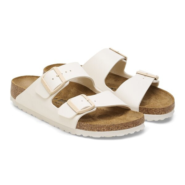 BIRKENSTOCK ARIZONA BF EGGSHELL Damen Pantoletten