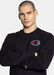 Champion Satin C Logo Cotton Terry Sweatshirt (214189-KK001)