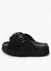 INUIKII WOVEN STONES PLATFORM Damen Pantoletten