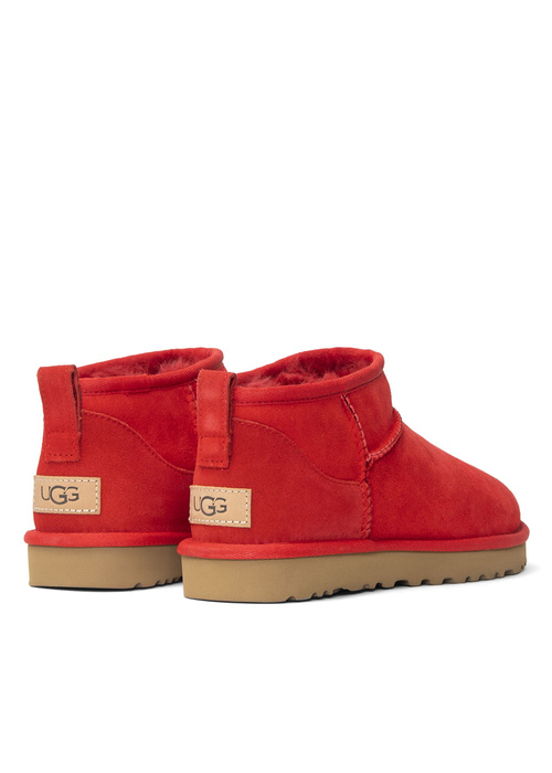 Herren Winterschuhe Rot UGG W Classic Ultra Mini