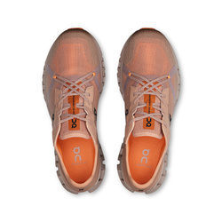 On Cloud X 4 AD Rosebrown | Tangerine Herren Sportschuhe