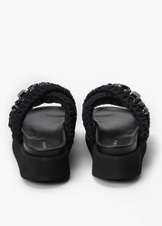 INUIKII WOVEN STONES PLATFORM Damen Pantoletten