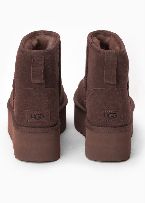 UGG W CLASSIC MINI PLATFORM Damen Schneestiefel braun