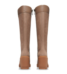 Timberland ALLINGTON HEIGHTS 14 INCH LACE UP BOOT TAUPE GRAY Damenstiefel