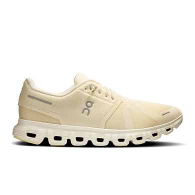 ON Cloud 6 Women Castor | Ivory Damen Sneaker