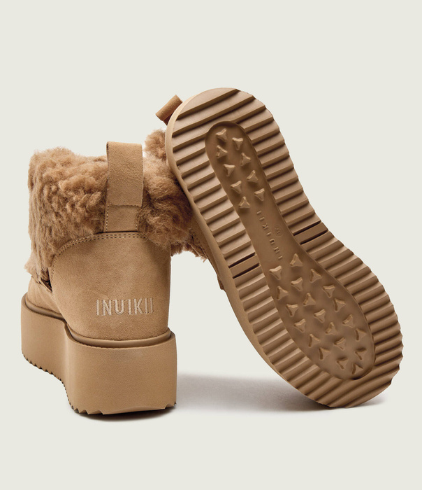 INUIKII TEDDY PLATFORM Damen Schneestiefel