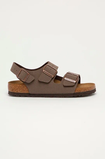 Birkenstock Milano Natural Leather Damen Sandalen