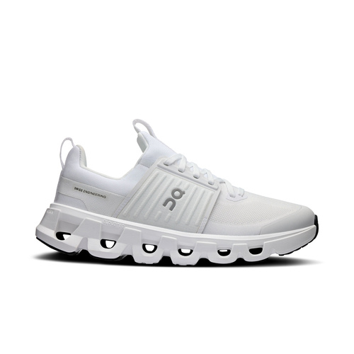 ON Cloudswift Youth Y All White Sportschuhe für Kinder