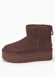 UGG W CLASSIC MINI PLATFORM Damen Schneestiefel braun