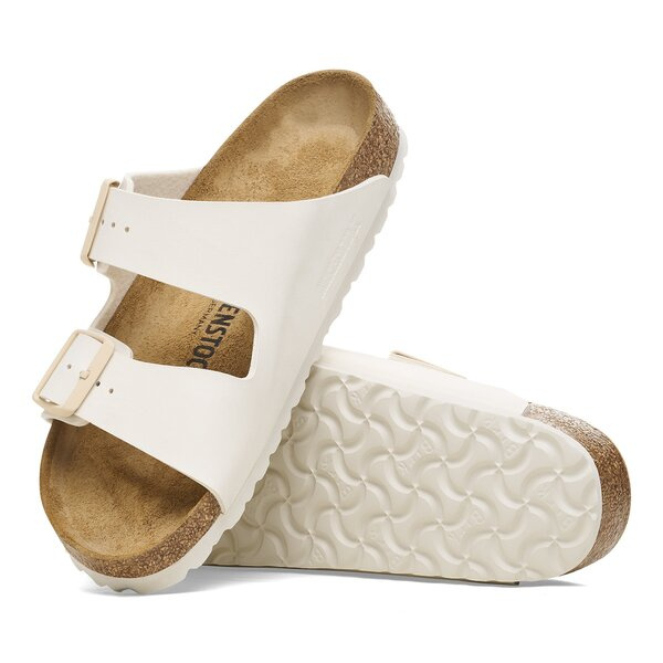 BIRKENSTOCK ARIZONA BF EGGSHELL Damen Pantoletten
