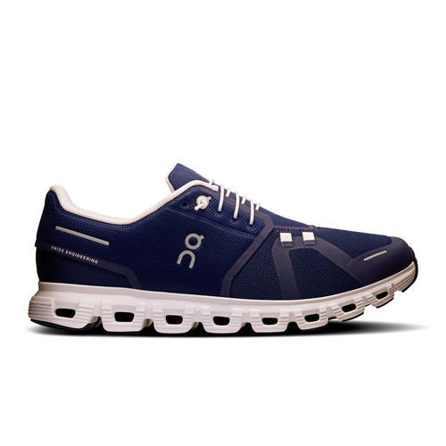 On Cloud 6 M Midnight | White Herren Sneaker