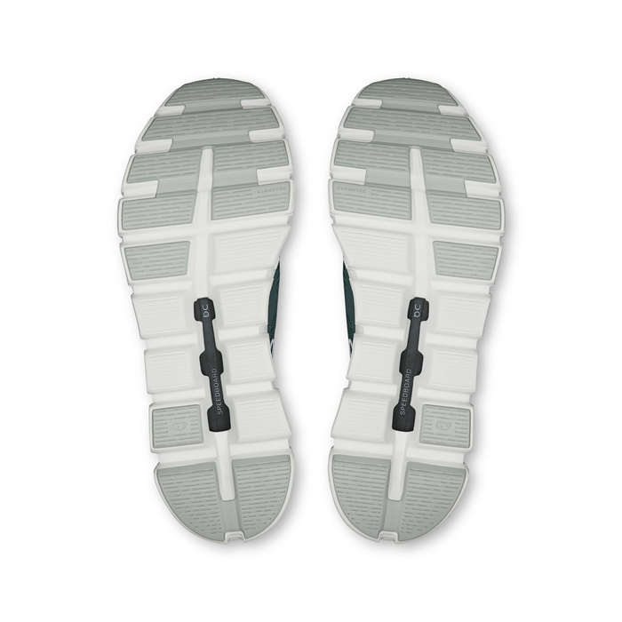 On Cloud 6 Coast Olive | White Herren Sneaker