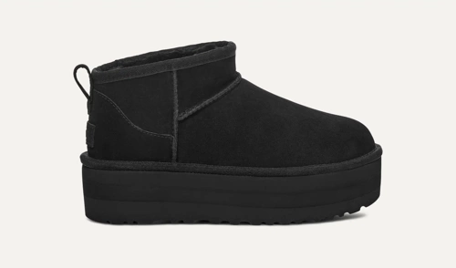 UGG W CLASSIC ULTRA MINI PLATFORM 1135092-BLK - Damen Schneestiefel - Schwarz