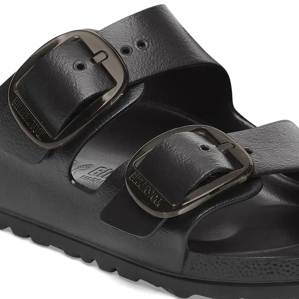 BIRKENSTOCK Arizona Big Buckle EVA Black Damen Pantoletten