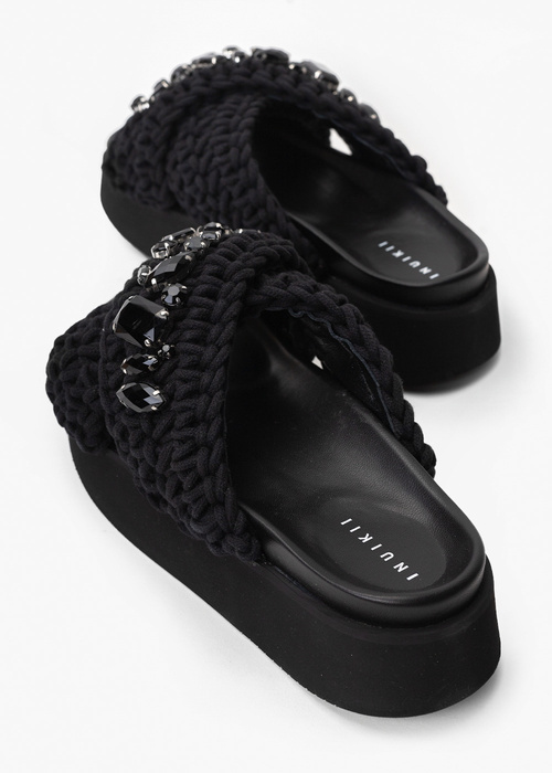 INUIKII WOVEN STONES PLATFORM Damen Pantoletten
