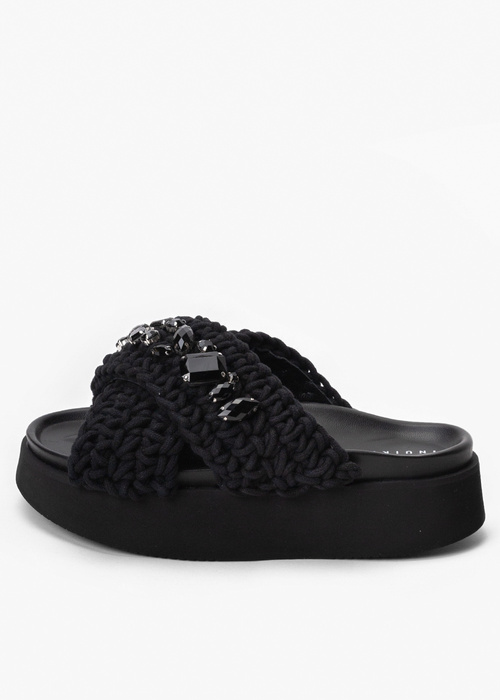 INUIKII WOVEN STONES PLATFORM Damen Pantoletten