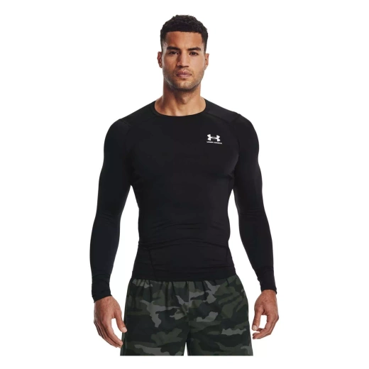 UNDER ARMOUR UA HG ARMOUR COMP LS 1361524-001  - Herren T-Shirt - Schwarz