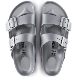 BIRKENSTOCK Arizona EVA Silver Herren Pantoletten