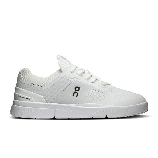 ON THE ROGER Spin White | Black Damen Sneaker