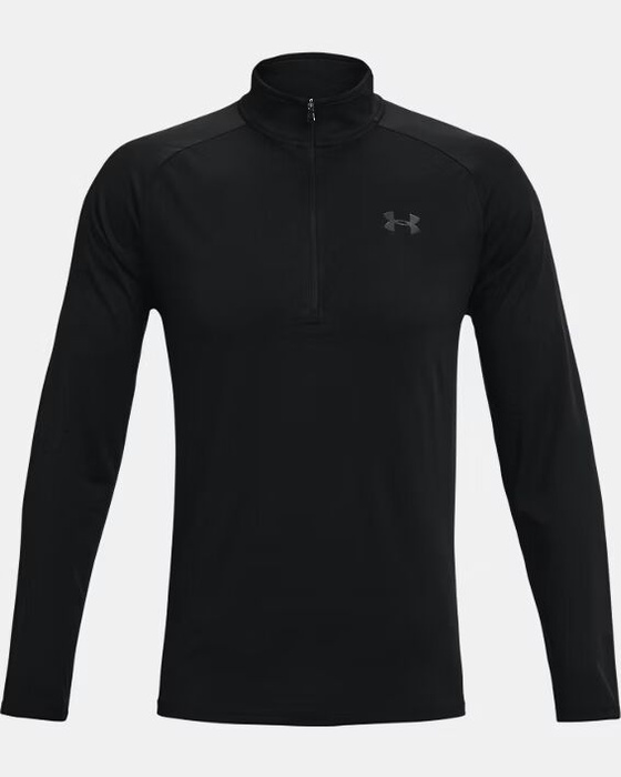 UNDER ARMOUR UA TECH 2.0 1/2 ZIP 1328495-001 - Herren Pullover - Schwarz