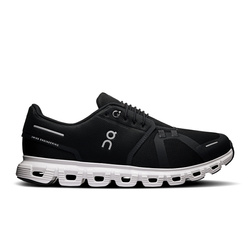 On Cloud 6 M Black | White Herren Sneaker