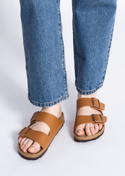 Birkenstock Arizona BF Damen Pantoletten braun