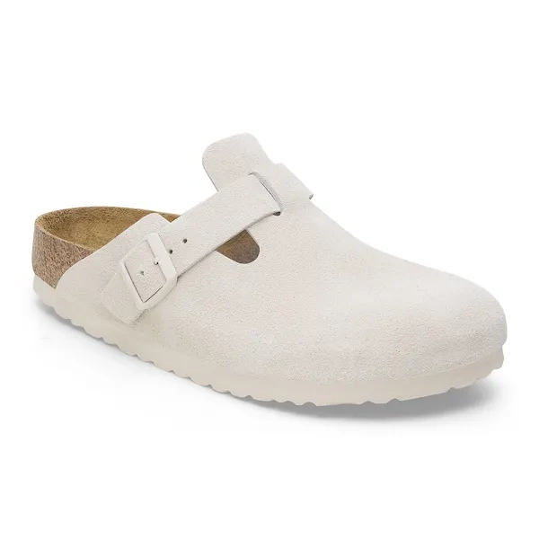 BIRKENSTOCK Boston Soft Footbed Suede Leathe Damen Pantalotten