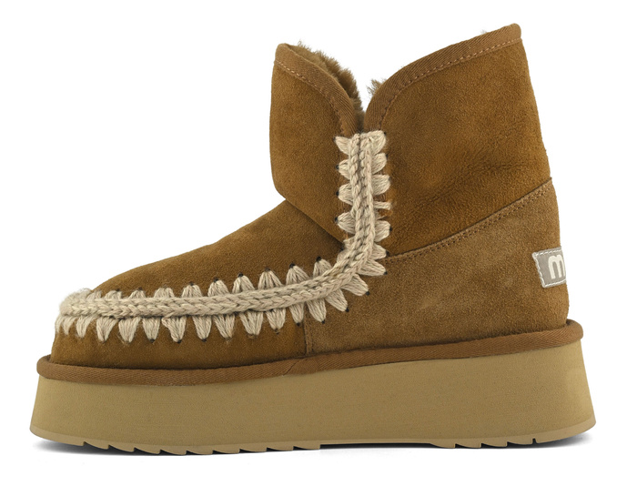 MOU Platform boot suede Damen Schneestiefel