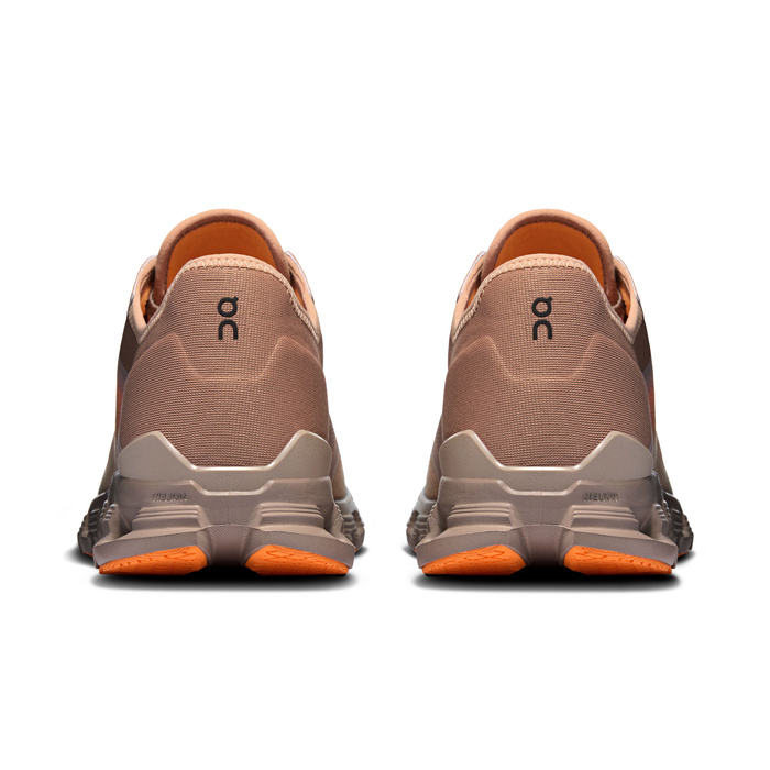 On Cloud X 4 AD Rosebrown | Tangerine Herren Sportschuhe