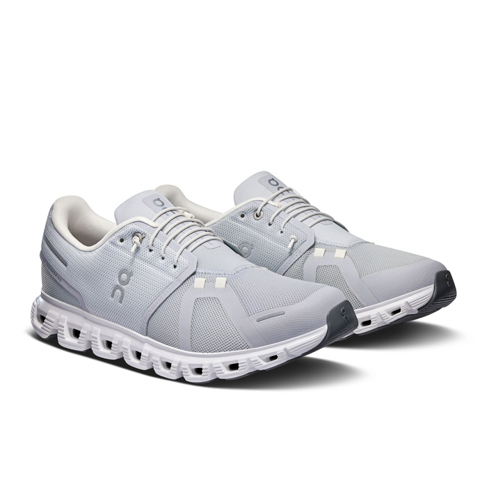 ON Cloud 6 M Glacier | White Herren Sneaker