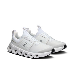 ON Cloudswift Youth Y All White Sportschuhe für Kinder
