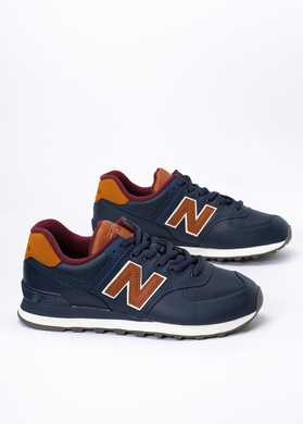 New Balance ML574OMC Herren Sneaker Dunkelblau
