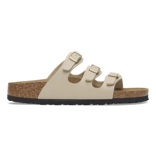 BIRKENSTOCK Florida BF Sandcastle Damen Pantoletten
