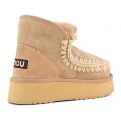 MOU Mini Eskimo Platform Boot Damen Schneestiefel