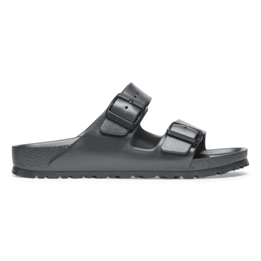 Birkenstock Arizona EVA Metallic Anthracite Damen Pantalotten