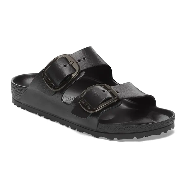 BIRKENSTOCK Arizona Big Buckle EVA Black Damen Pantoletten