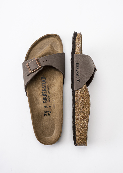 Birkenstock Madrid BFBC Damen Pantoletten braun