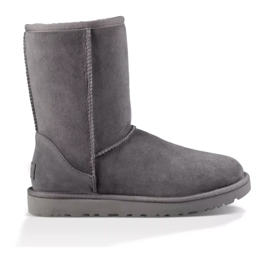 UGG W CLASSIC SHORT II 1016223-GREY  - Damen Schneestiefel - Silber