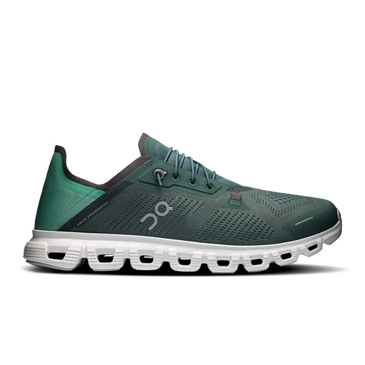 On Cloud 6 Coast Olive | White Herren Sneaker