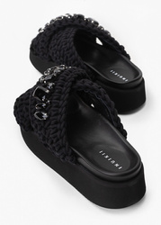 INUIKII WOVEN STONES PLATFORM Damen Pantoletten