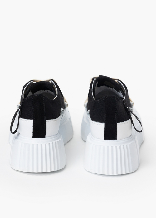 INUIKII MATILDA CANVAS LOW 23 Damen Sneaker schwarz