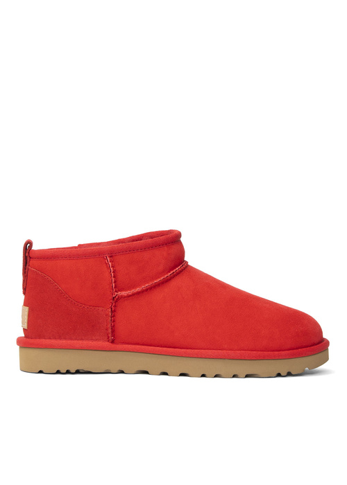 Herren Winterschuhe Rot UGG W Classic Ultra Mini