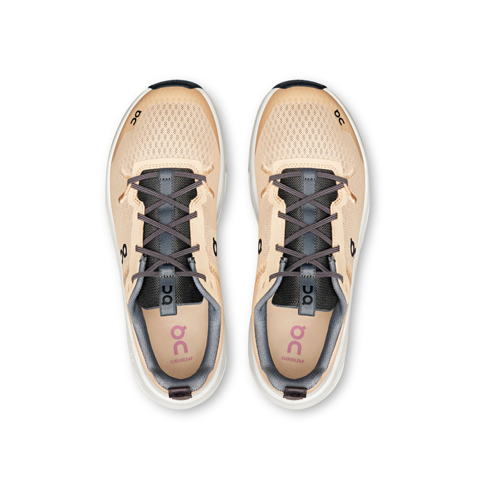 ON Cloudleap Y Black | White Sneaker fur Kinder