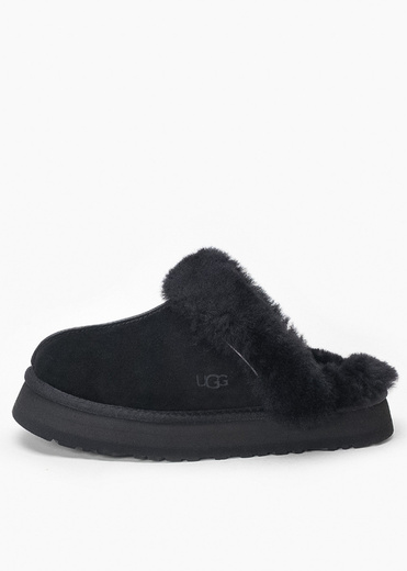 Damen Hausschuhe Schwarz UGG W DISQUETTE