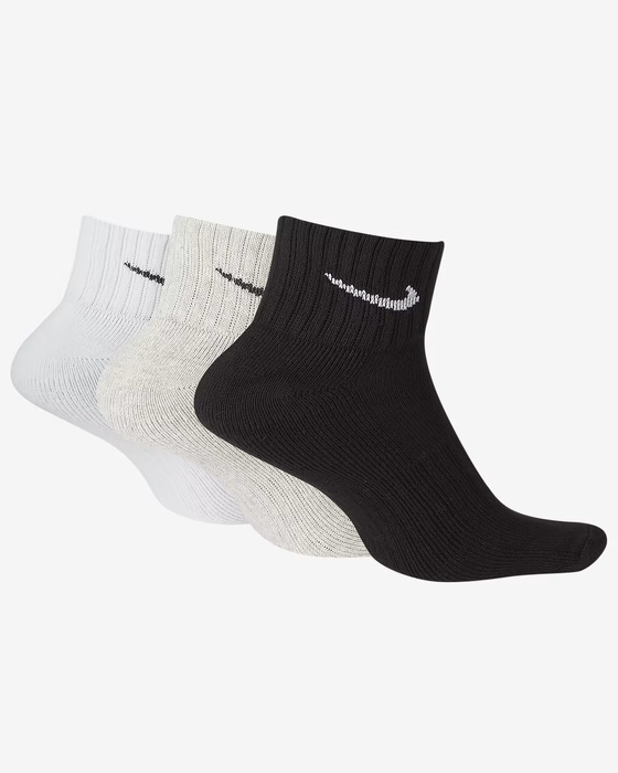 Nike U NK V CUSH ANKLE- 3P VALUE Sock Unisex